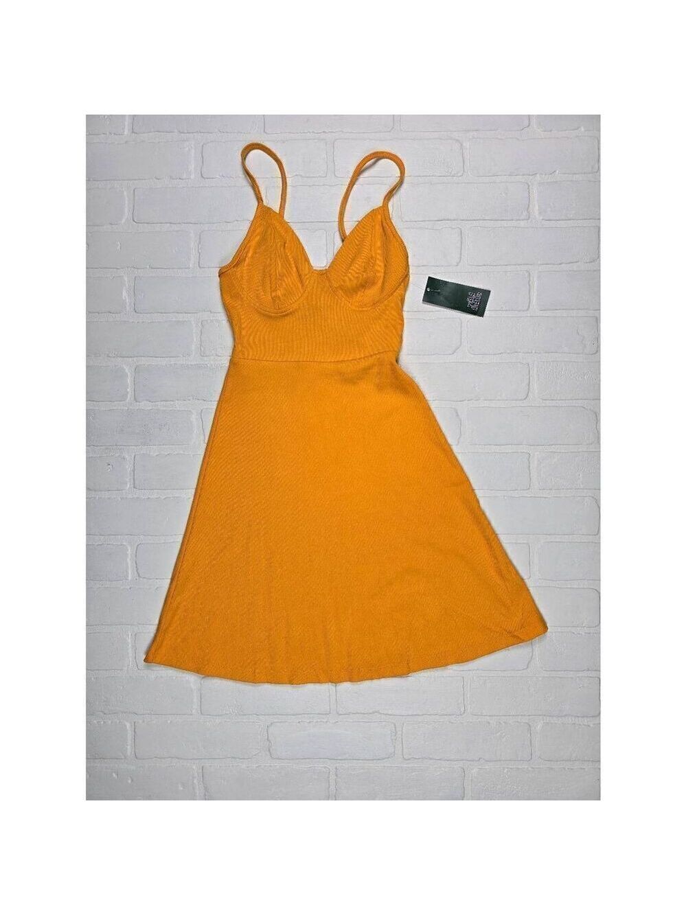 Wild Fable Ribbed Knit Skater Dress  XXS